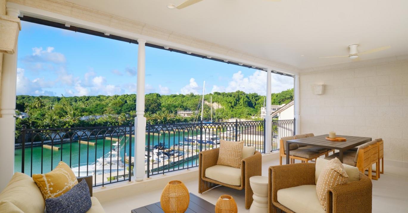 Pendry furnished beachfront marina villa for sale Saint Peter Barbados