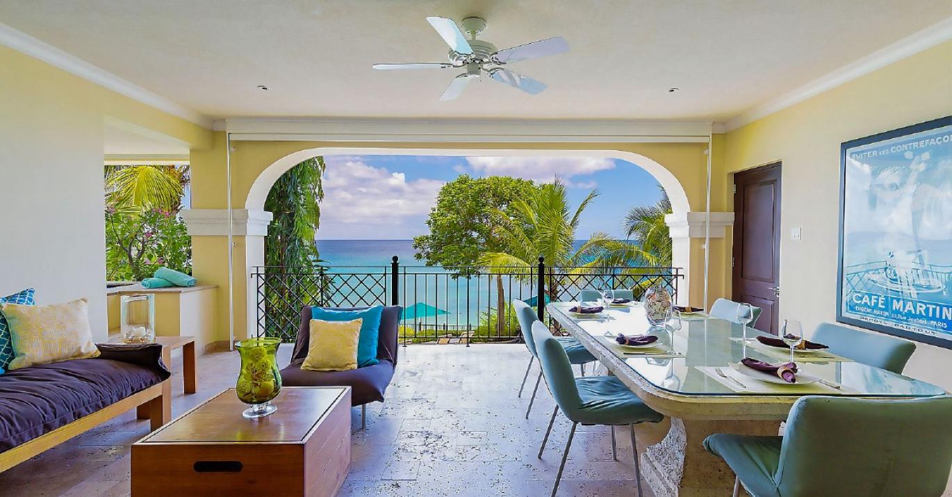 Sandy Cove 201 Paradise beach front Unit for residential sale Barbados