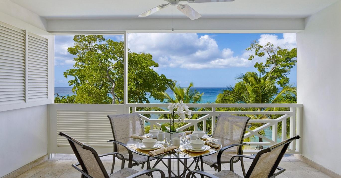 Waterside Terrace 303 Holiday Apartment for Rent on West Coast Barbados