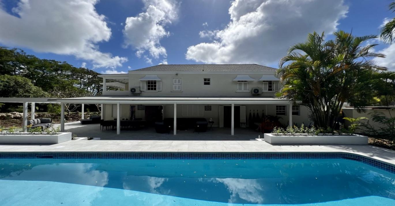 Whitewoods Exterior and Pool Sandy Lane Estate West Coast St James Barbados