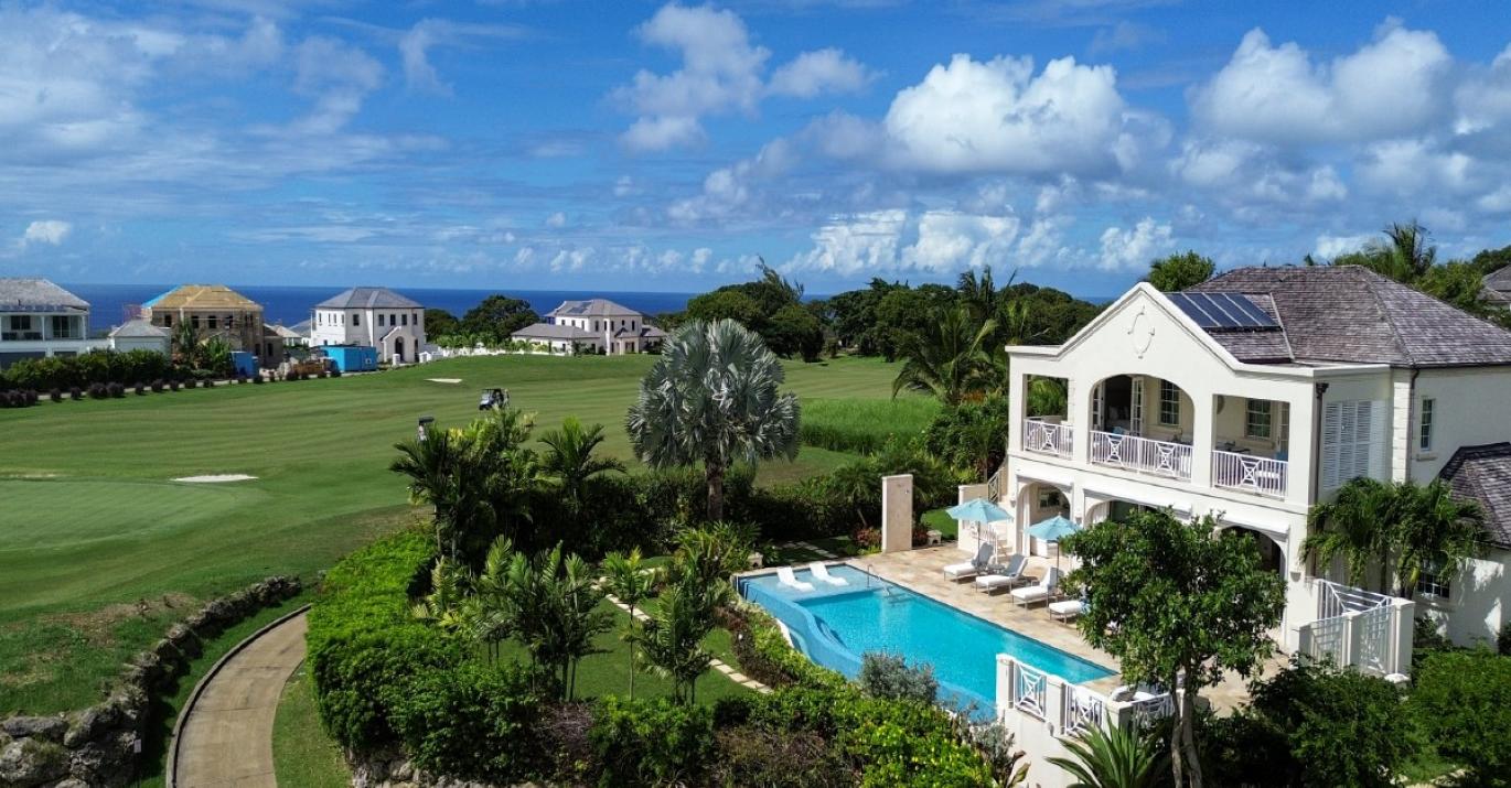 White Sparkle Jasmine Ridge 6 Residential Sale Royal Westmoreland Golf Resort